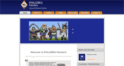 Desktop Screenshot of miniatures-philgreg.com